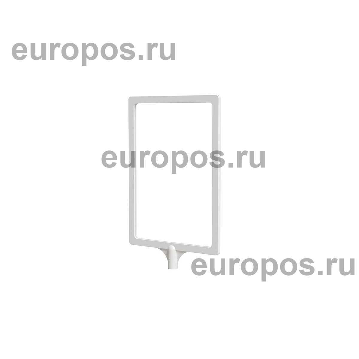 Рамка с интегрированным Т-держателем PFT-A5, цвет белый