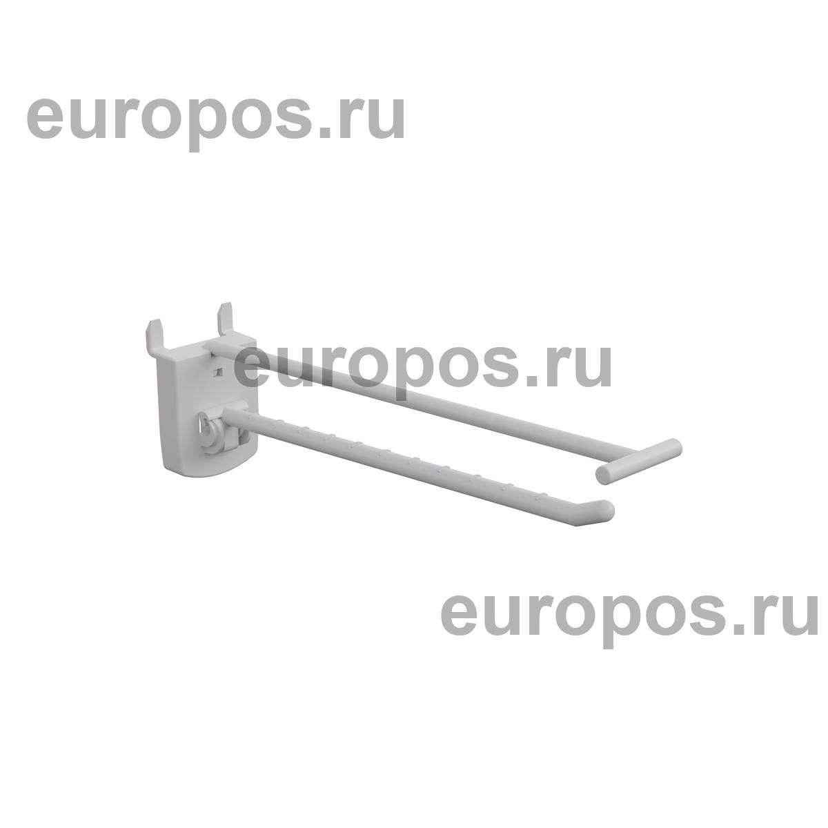 Крючок одинарный SINGLE HOOK-PH-CR-B-150 белый, в картон, длина 150 мм