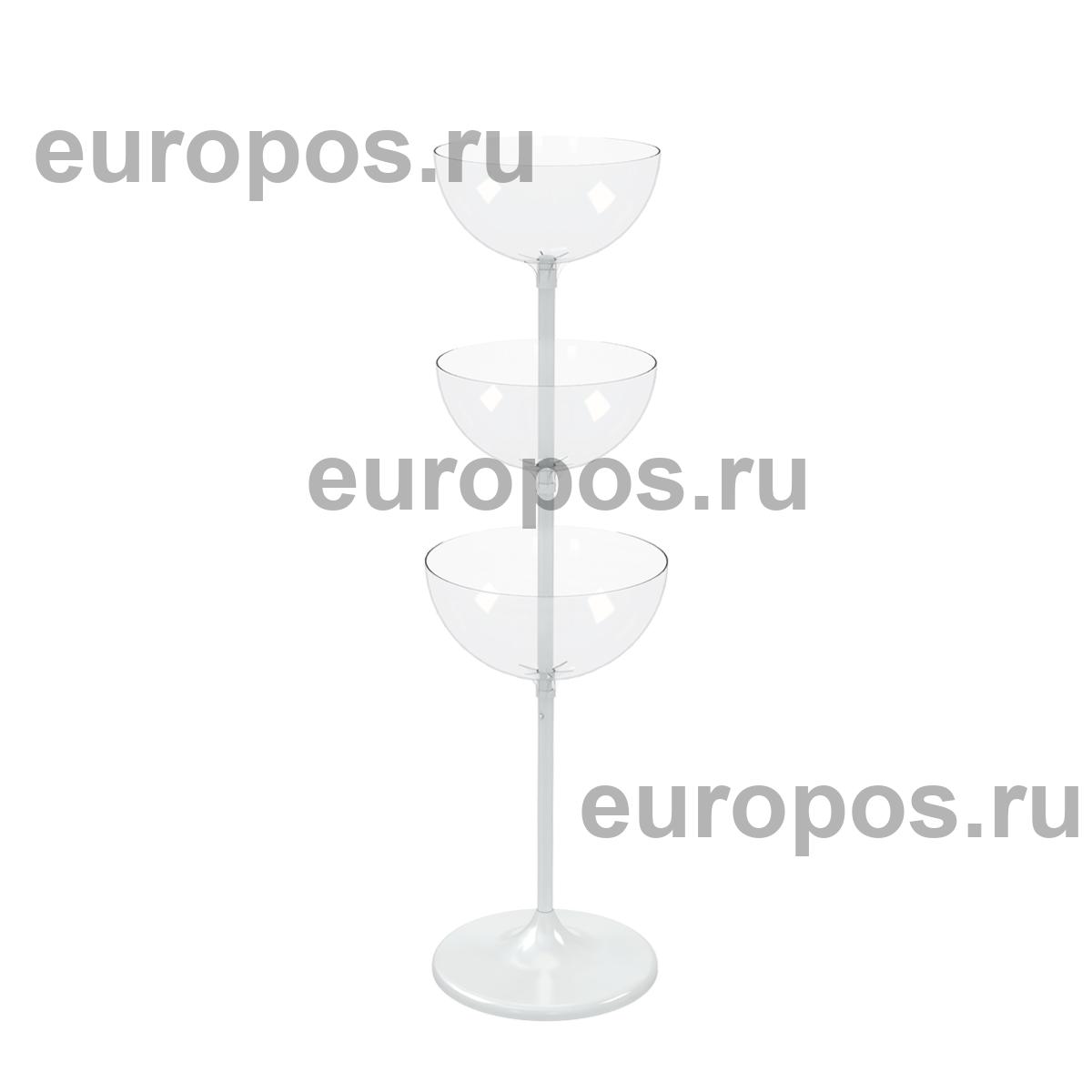 Дисплей UNIBOWL-TOWER-3, белый